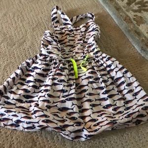 J Crew( crew cuts) size 4 fish dress